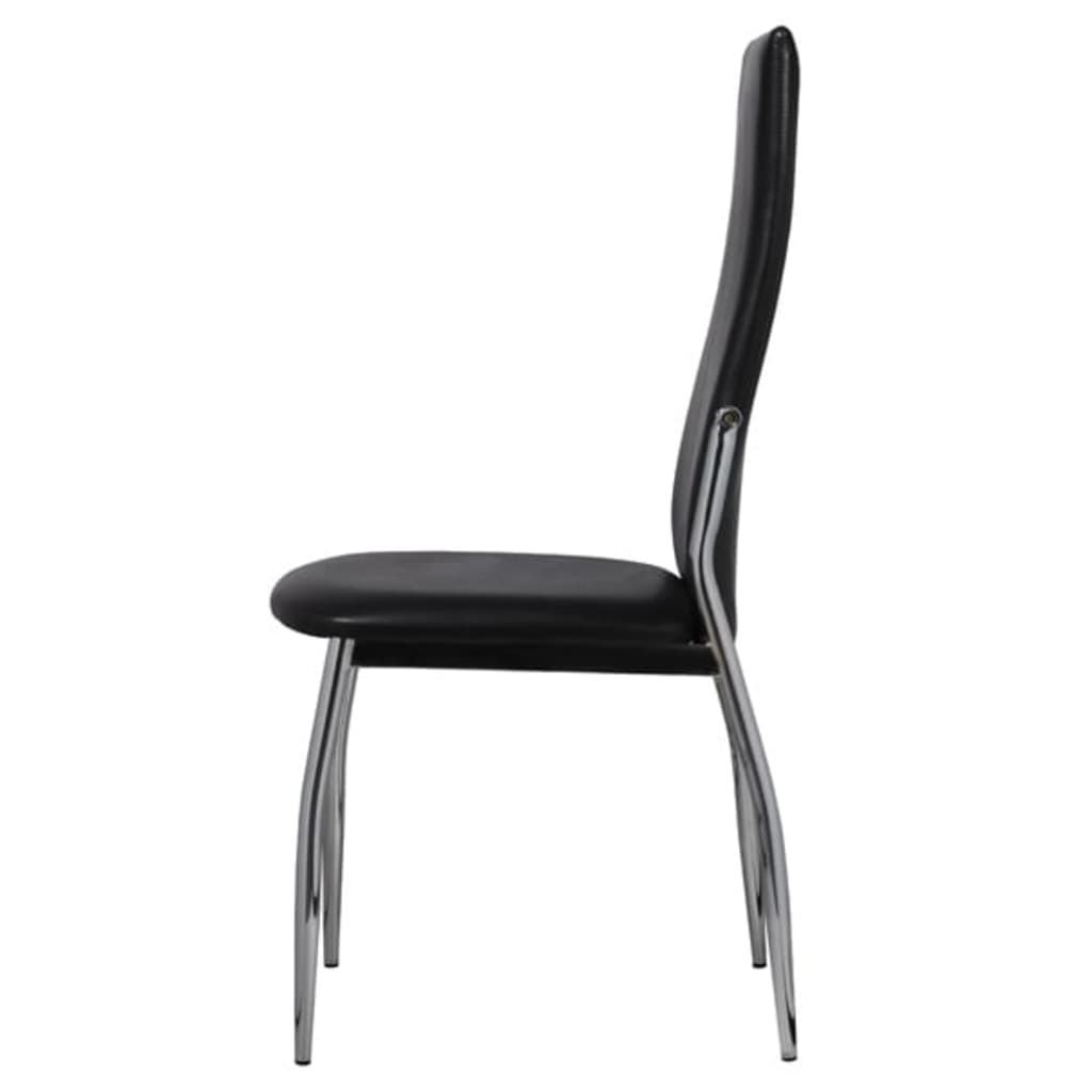Dining Chairs 6 Pcs Faux Leather