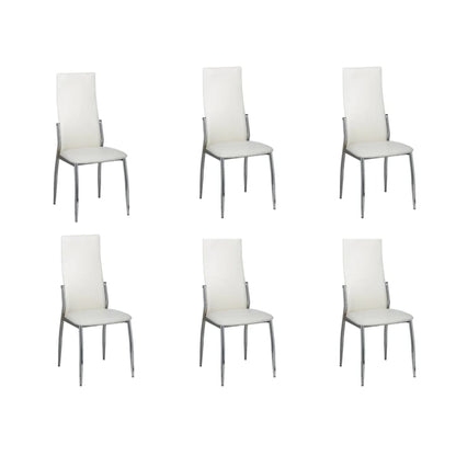 Dining Chairs 6 Pcs Faux Leather