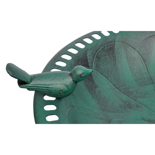 Bird Bath With Decorative Bird