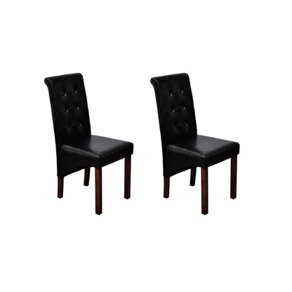 Dining Chairs 2 Pcs Faux Leather