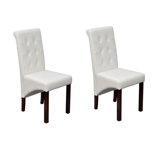 Dining Chairs 2 Pcs Faux Leather
