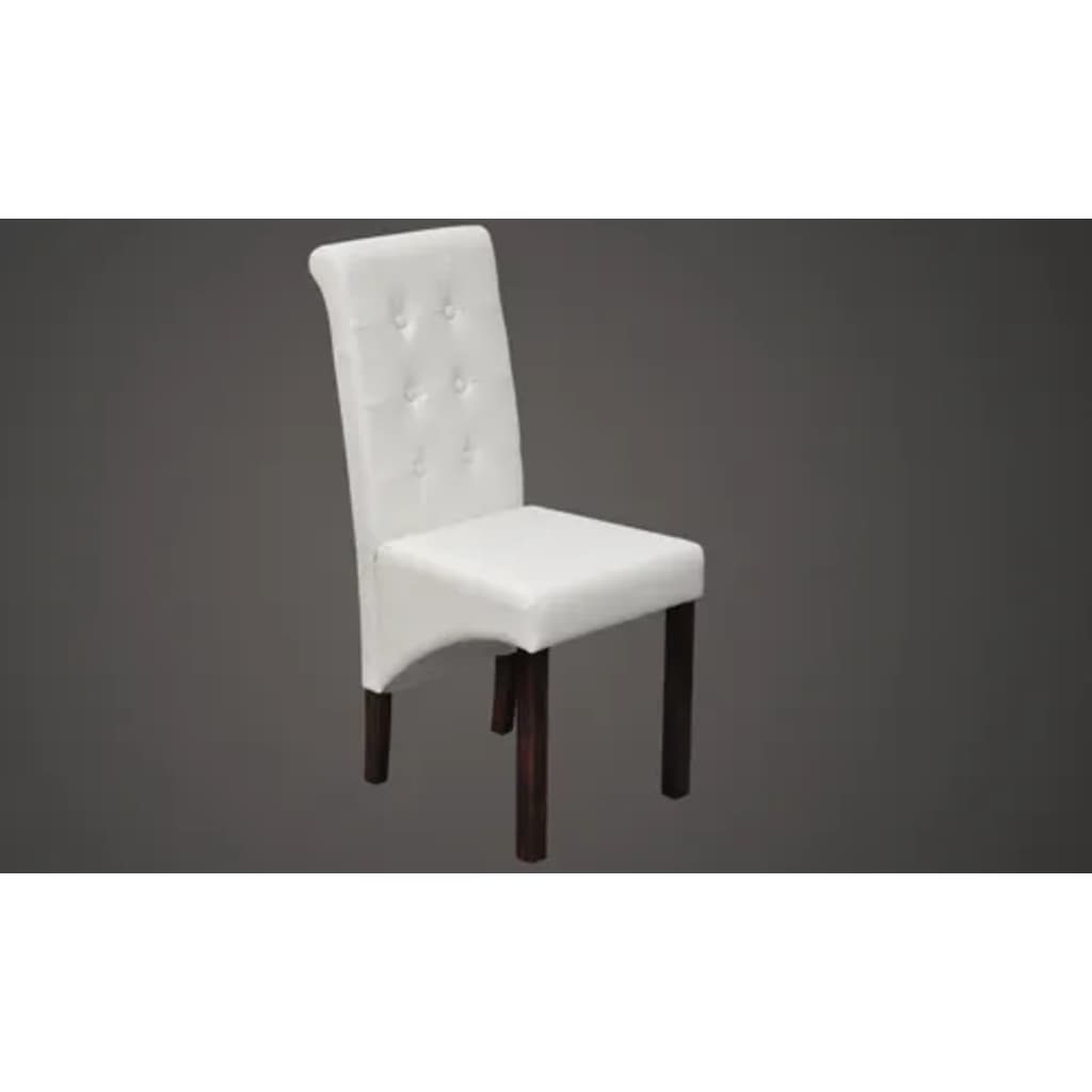 Dining Chairs 2 Pcs Faux Leather