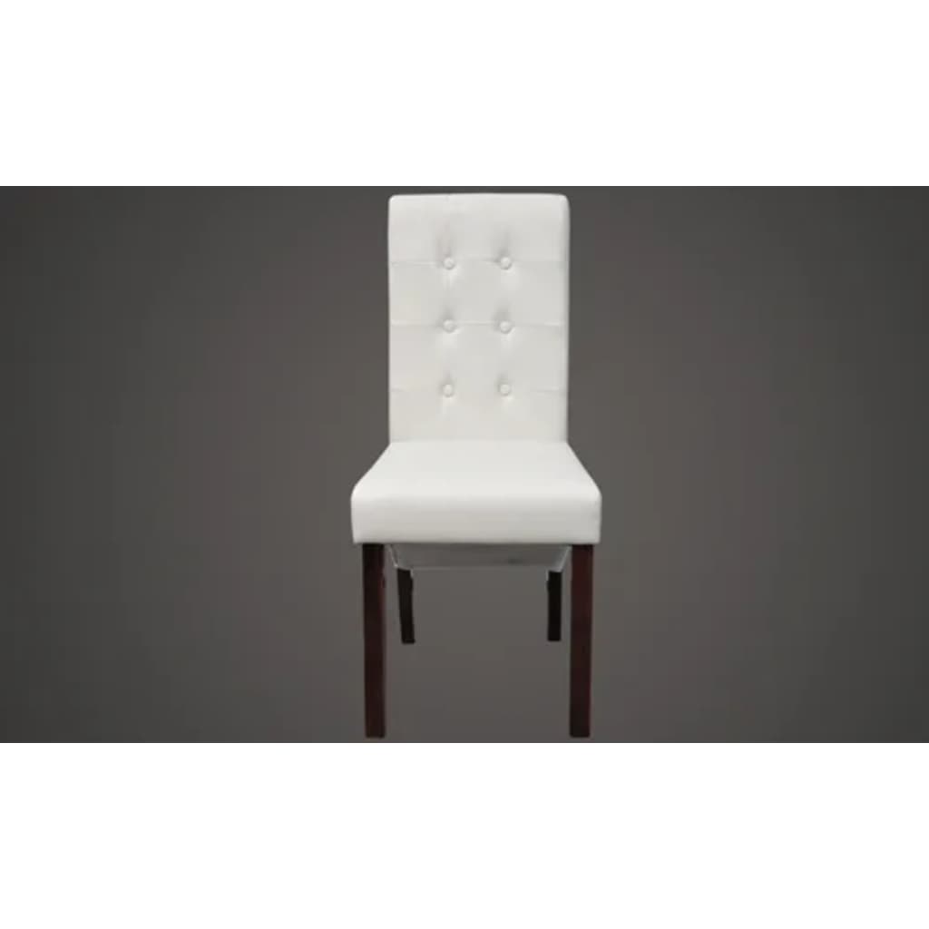 Dining Chairs 2 Pcs Faux Leather