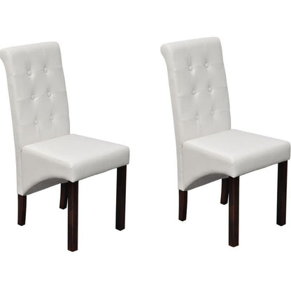 Dining Chairs 2 Pcs Faux Leather