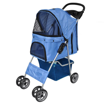 Pet Stroller Travel Carrier Folding