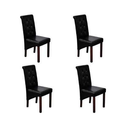 Dining Chairs 2 Pcs Faux Leather