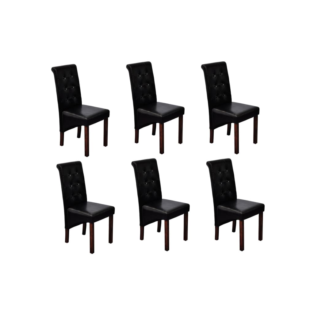 Dining Chairs 2 Pcs Faux Leather