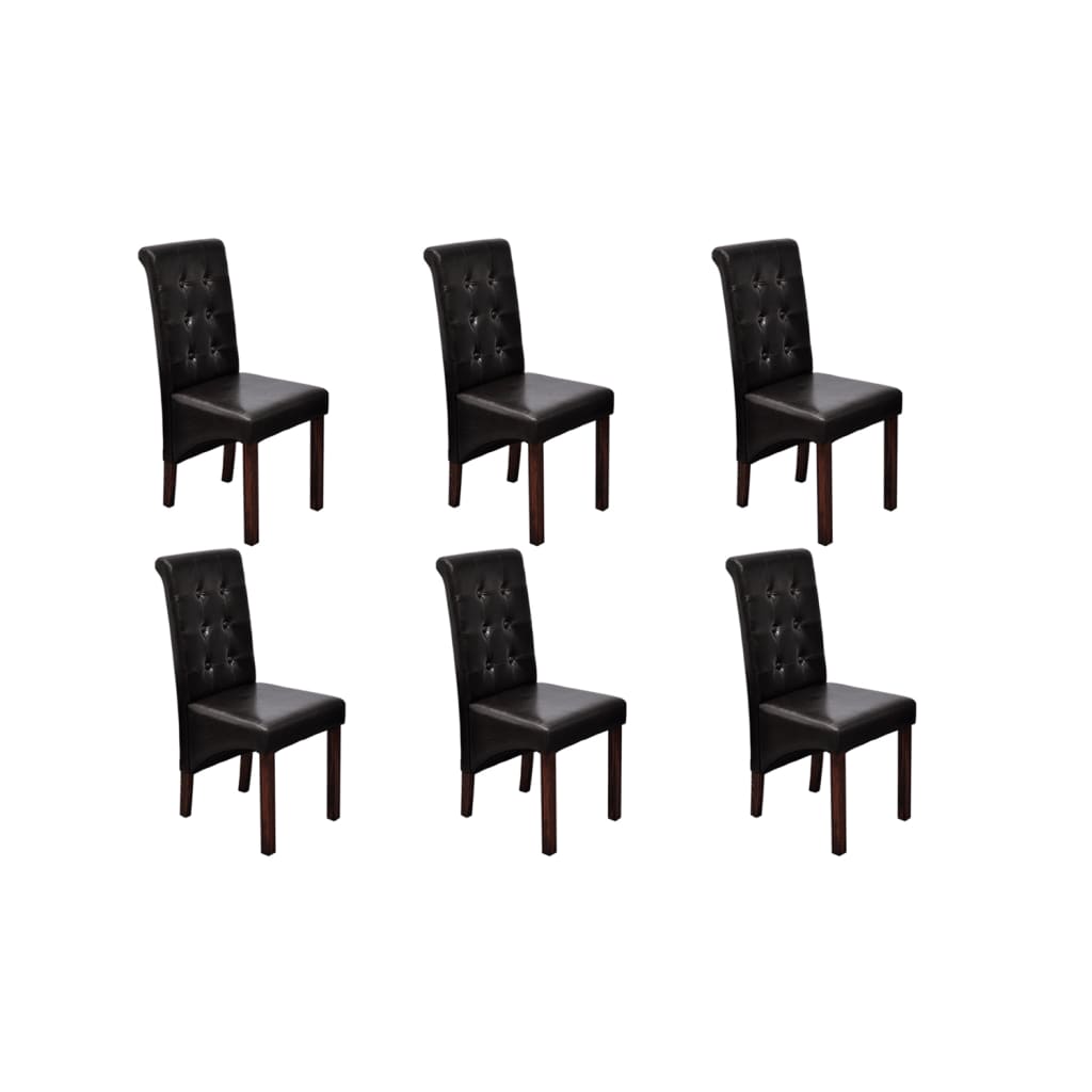 Dining Chairs 2 Pcs Faux Leather