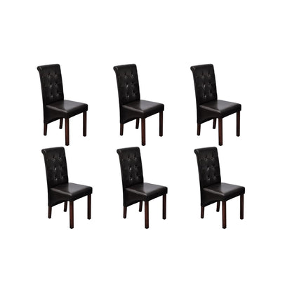 Dining Chairs 2 Pcs Faux Leather