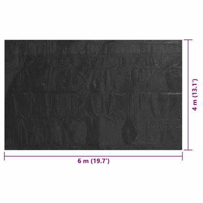 Floating Rectangular Pe Solar Pool Film 6 X 4 M