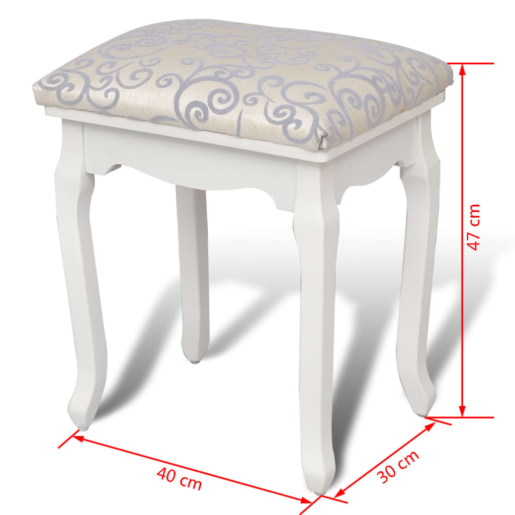 Dressing Stool Warm Fabric