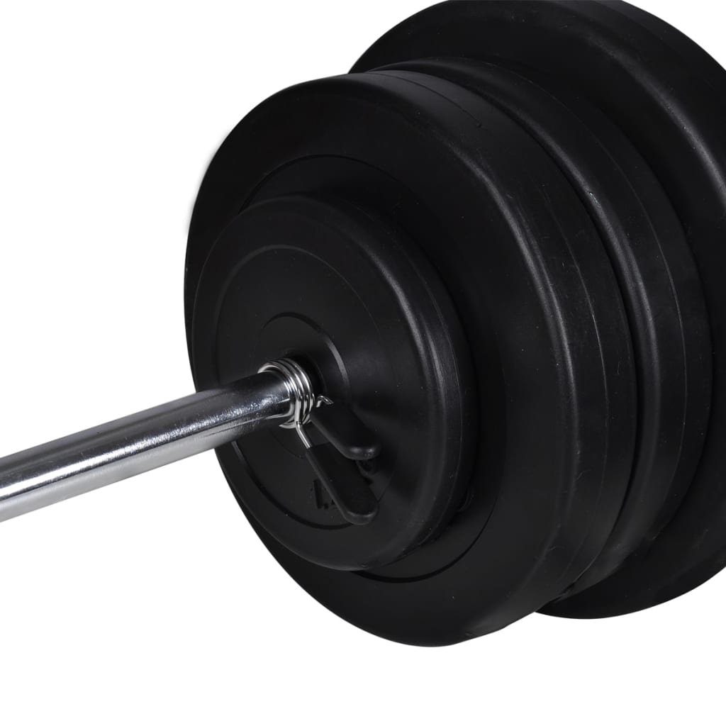 Barbell + 2 Dumbbell Set 60.5Kg