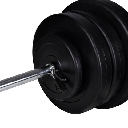 Barbell + 2 Dumbbell Set 60.5Kg