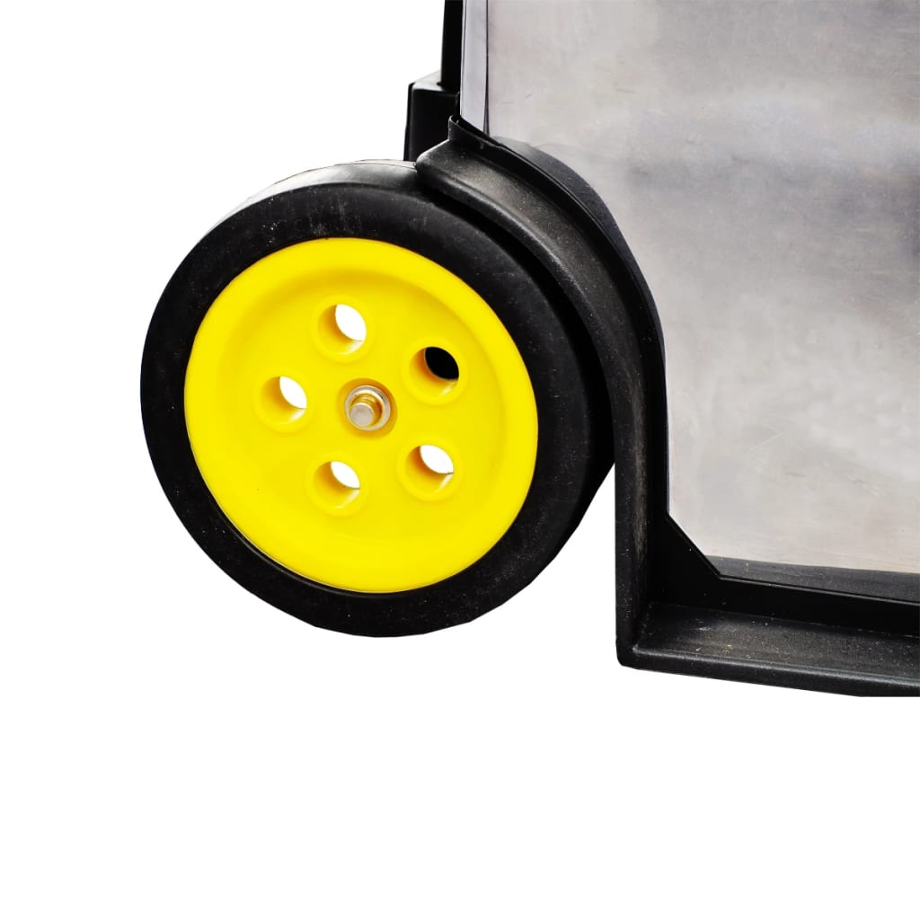 3-Part Rolling Tool Box With 2 Wheels