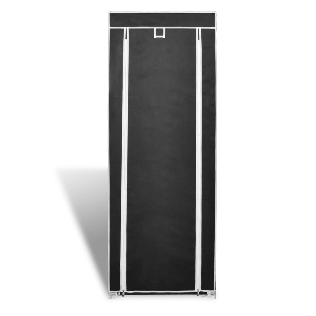 Fabric Shoe Cabinet With Cover 162 X 57 X 29 Cm