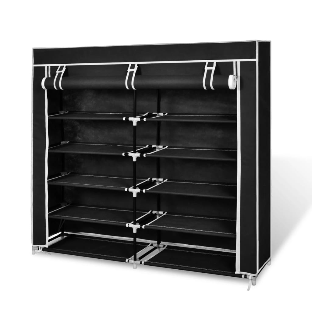 Fabric Shoe Cabinet With Cover