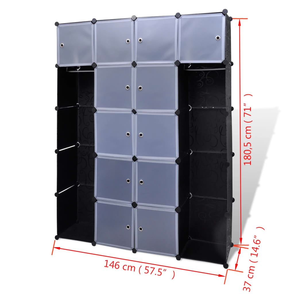 Modular Cabinet 37X146X180.5 Cm