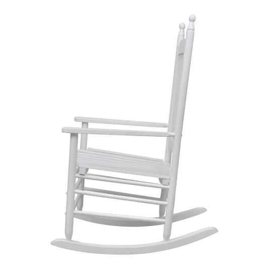 Rocking Chair With Curved Seat Wood