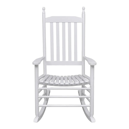 Rocking Chair With Curved Seat Wood