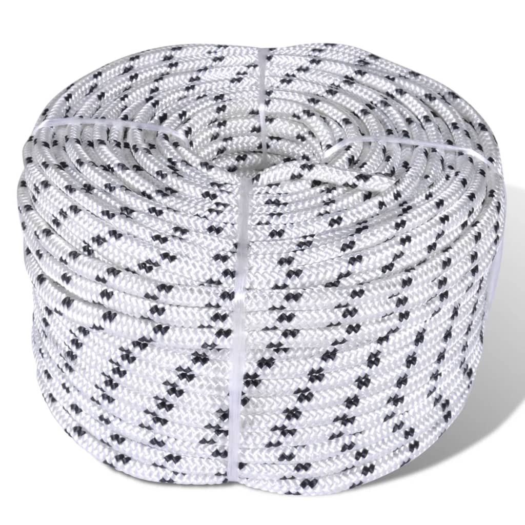 Braided Rope Coil Boat Line Polyester X