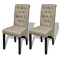 Dining Chairs 2 Pcs Fabric
