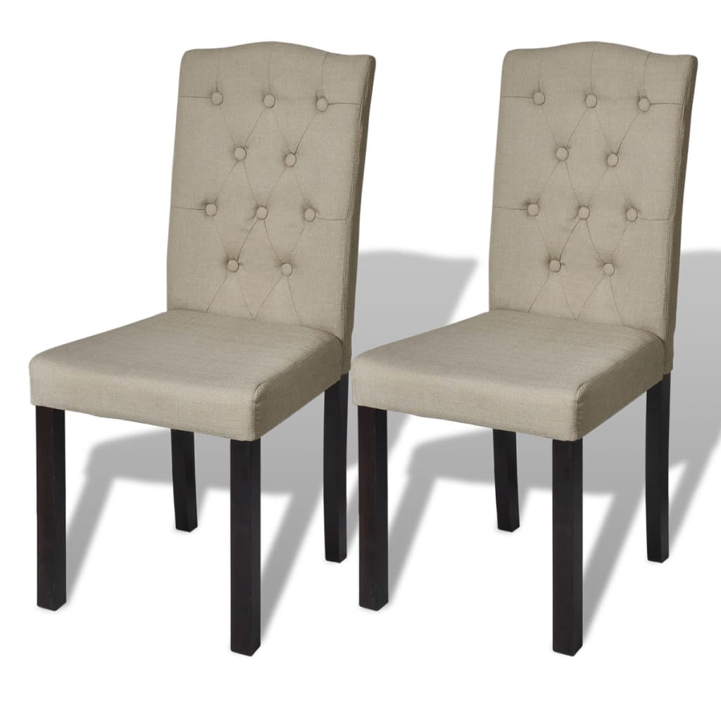 Dining Chairs 4 Pcs Fabric