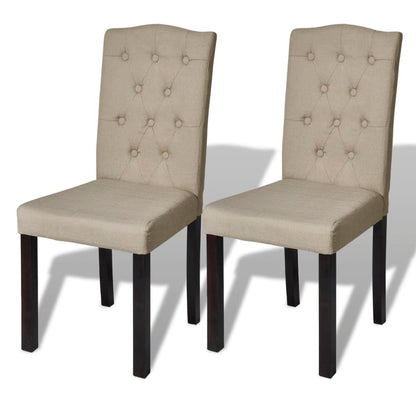Dining Chairs 4 Pcs Fabric