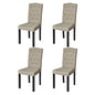 Dining Chairs 4 Pcs Fabric