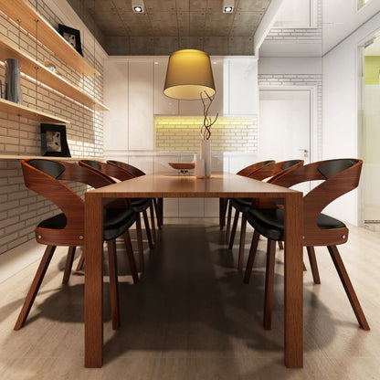 Dining Chairs 4 Pcs Dark Grey Bent Wood And Fabric