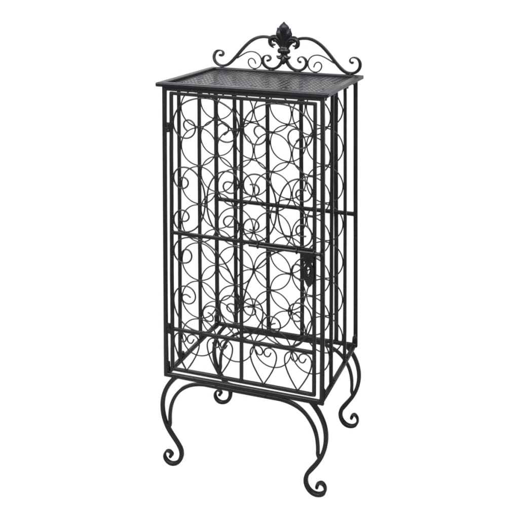Wine Rack For 28 Bottles Metal