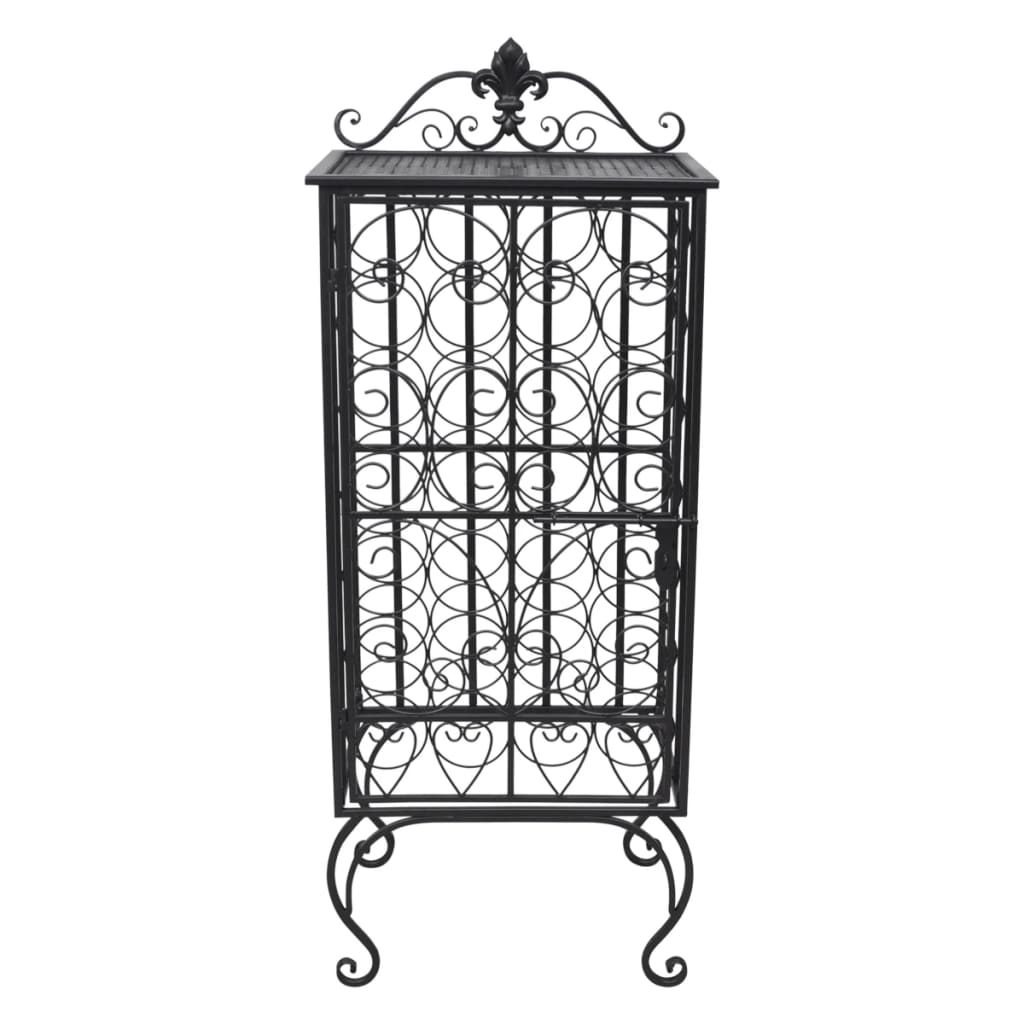 Wine Rack For 28 Bottles Metal