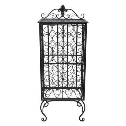 Wine Rack For 28 Bottles Metal