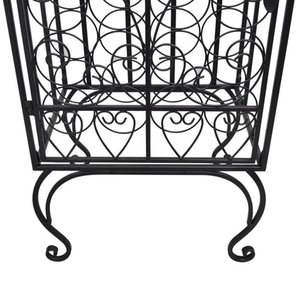 Wine Rack For 28 Bottles Metal
