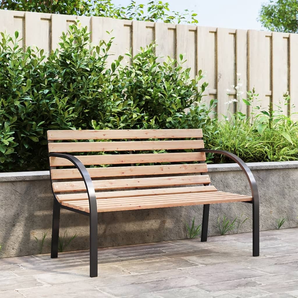 Garden Bench Wood And Iron