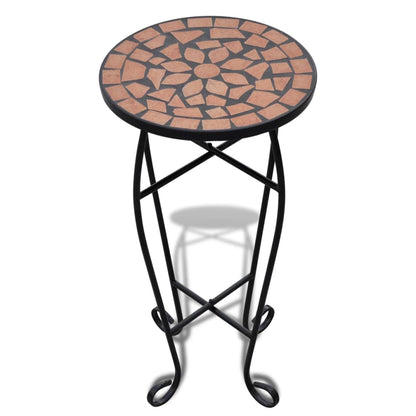Mosaic Side Table Plant Table