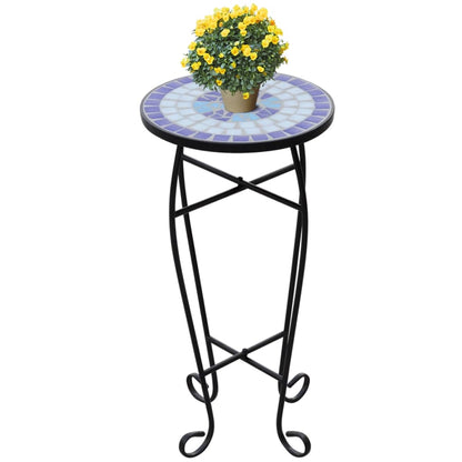 Mosaic Side Table Plant Table