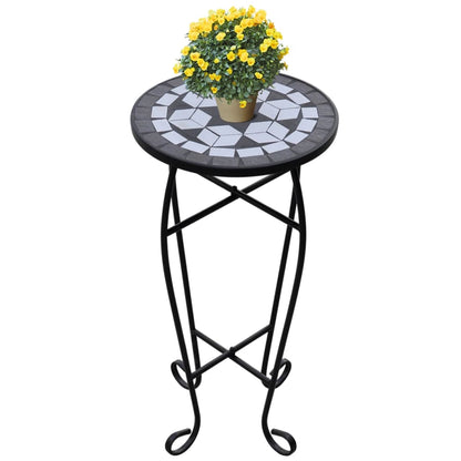 Mosaic Side Table Plant Table