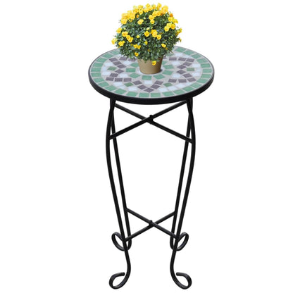 Mosaic Side Table Plant Table