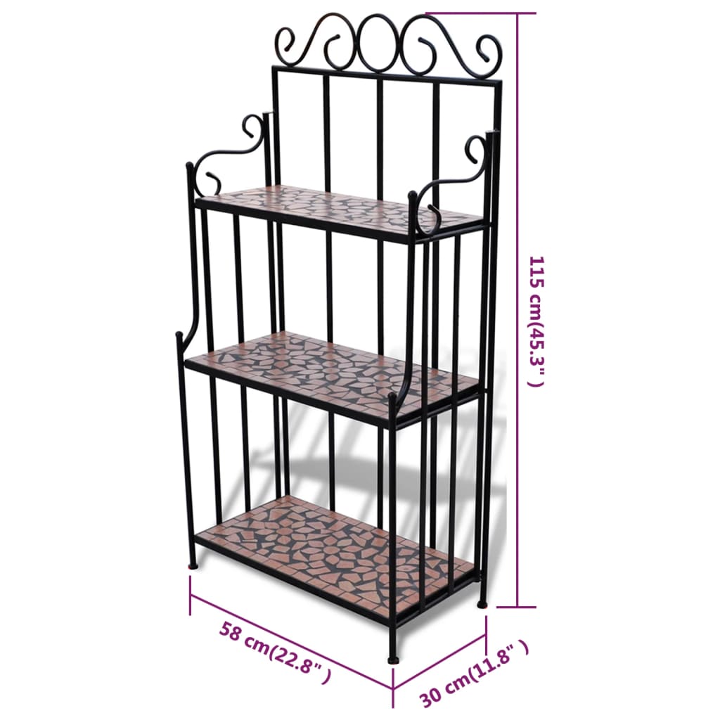 Mosaic Plant Stand