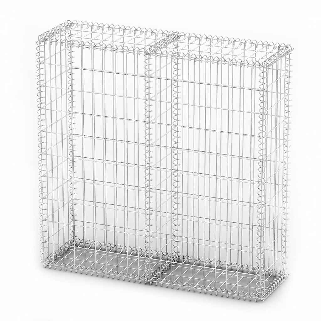 Gabion Basket With Lids Galvanised Wire