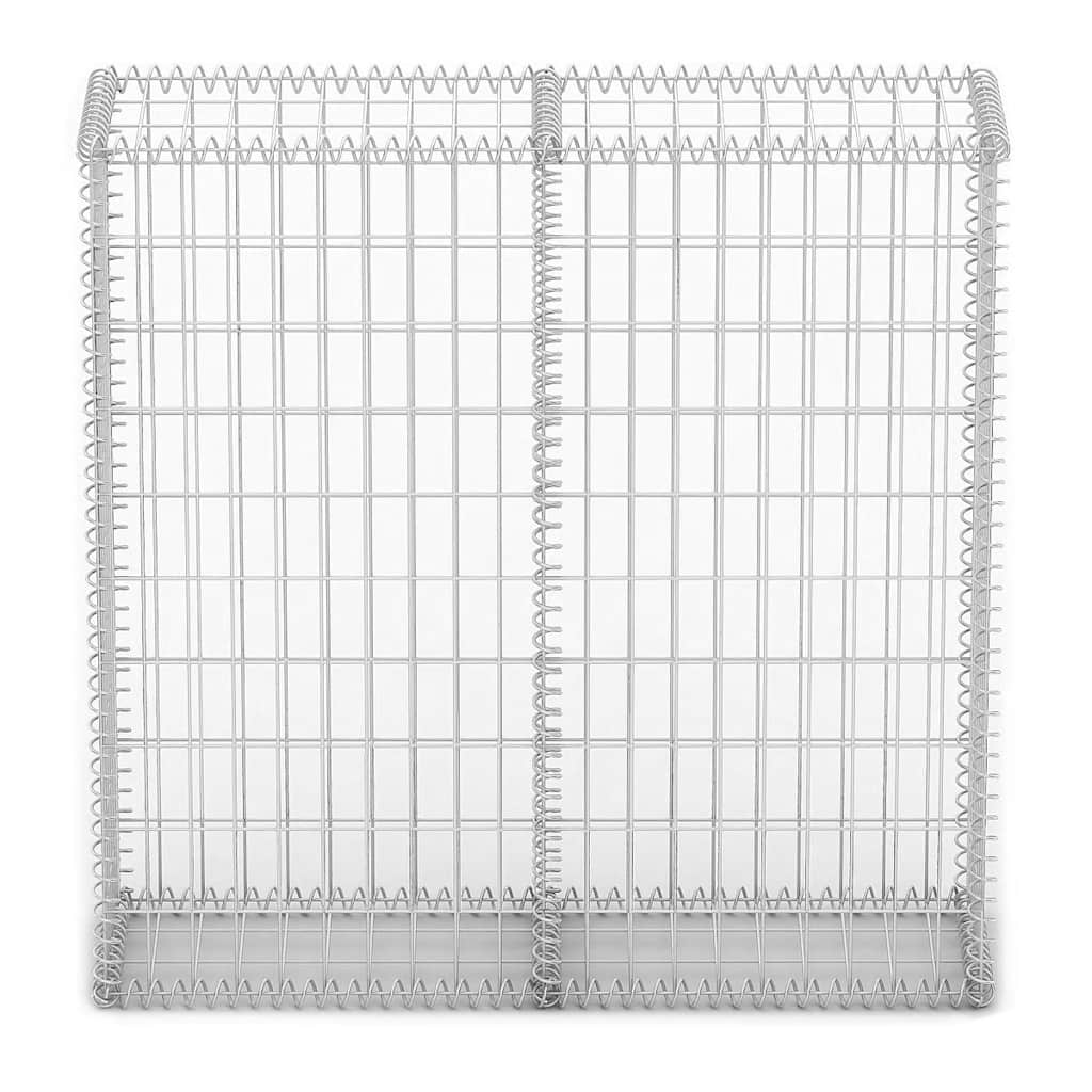 Gabion Basket With Lids Galvanised Wire