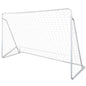 Soccer Goal Post Net Set Steel 240 X 90 X 150 Cm High-Quality