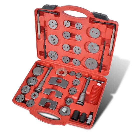 Brake Caliper Piston Wind Back Tool Kit 40 Pcs