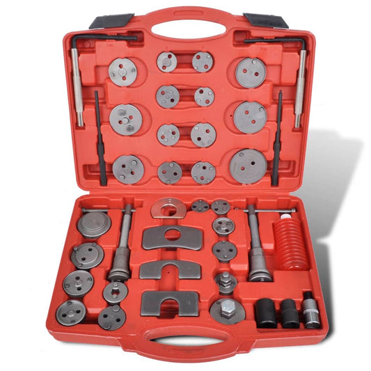 Brake Caliper Piston Wind Back Tool Kit 40 Pcs