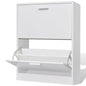 Shoe Cabinet With 2 Compartments Wooden