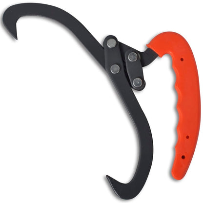 4 Pcs Log Tongs With Pvc Handle