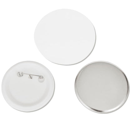 500 Pcs Pinback Button Parts