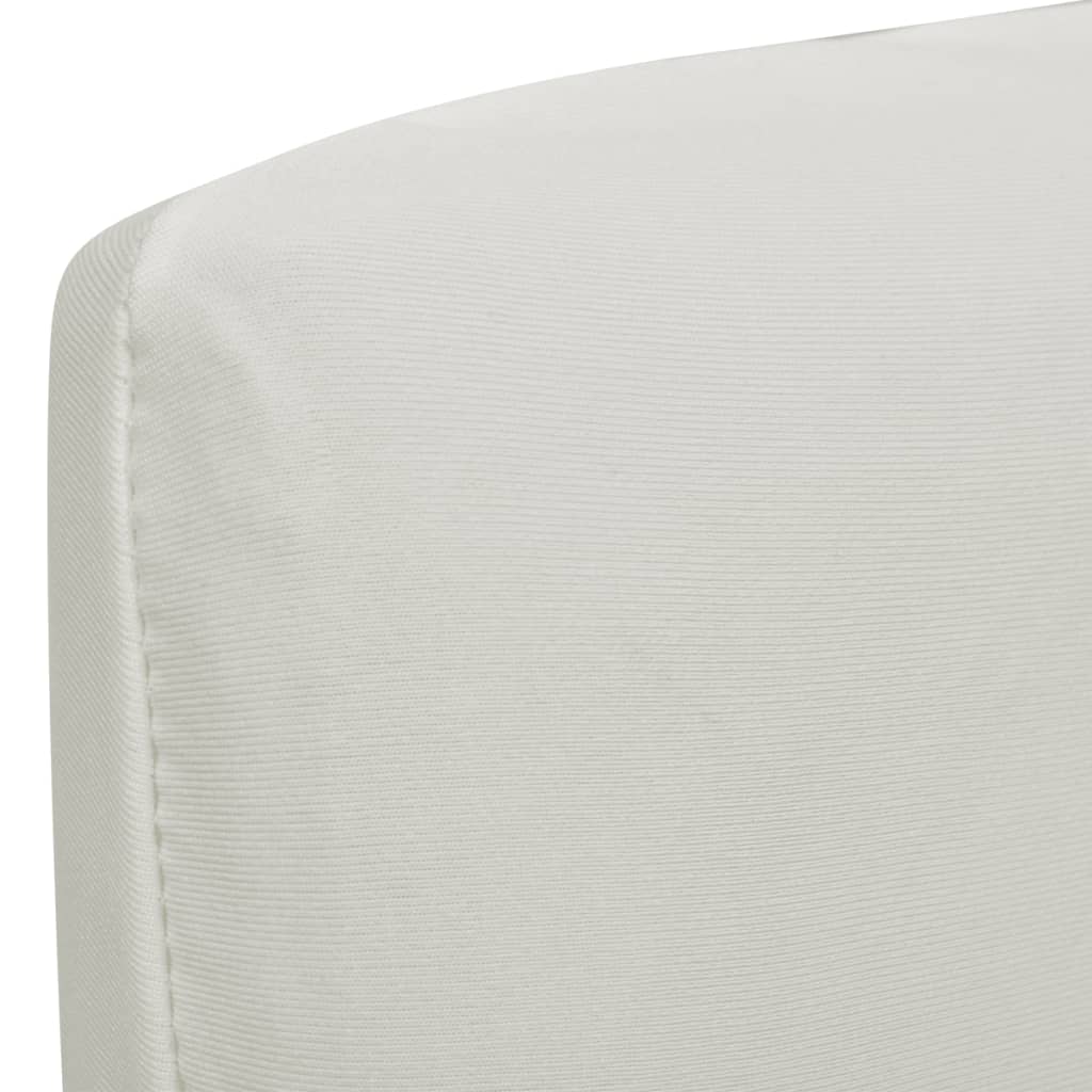 6 Pcs Straight Stretchable Chair Cover