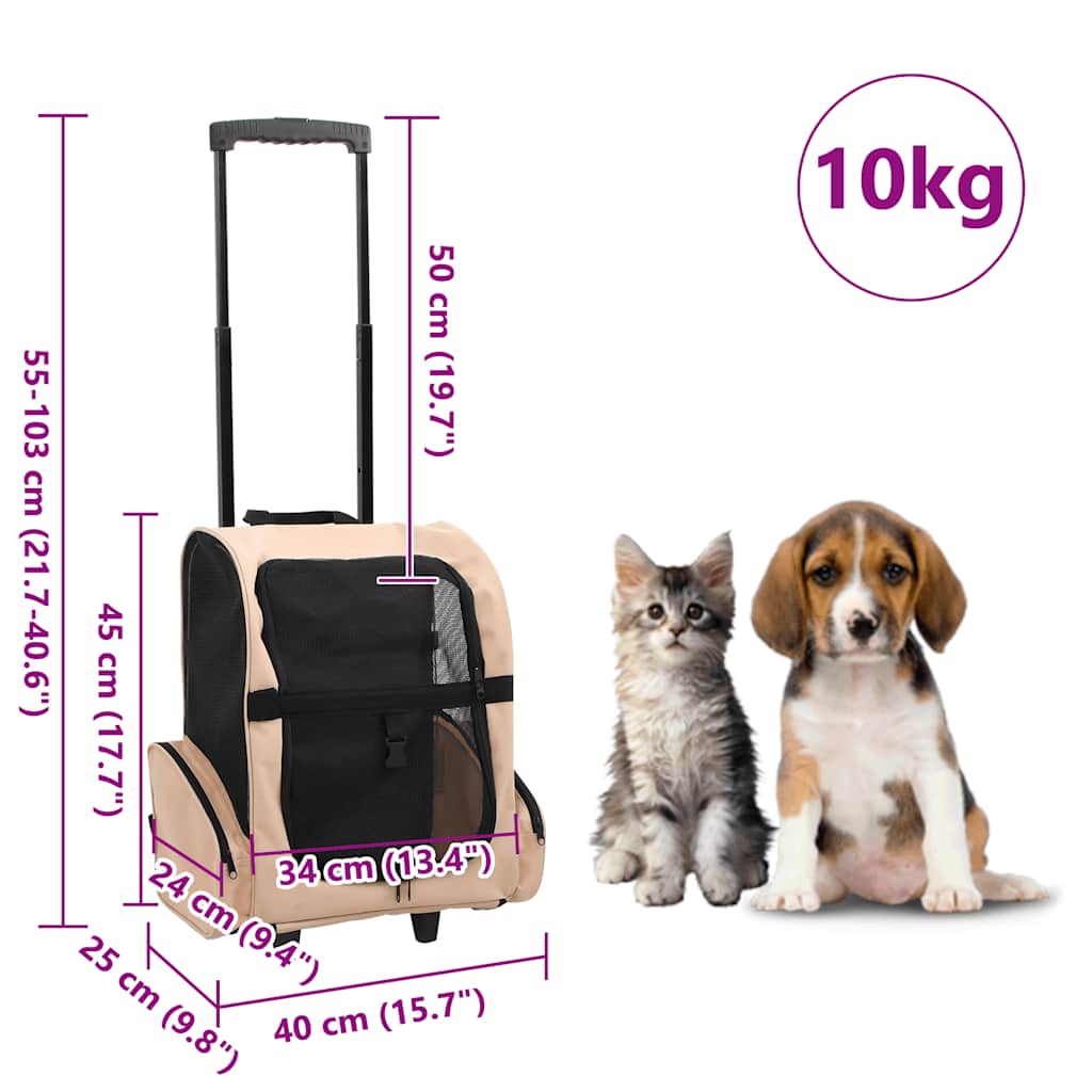 Multipurpose Pet Trolley Foldable