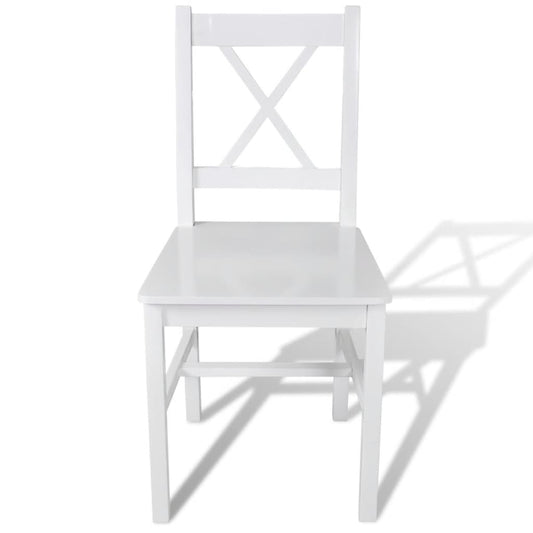 Dining Chairs 2 Pcs Pinewood